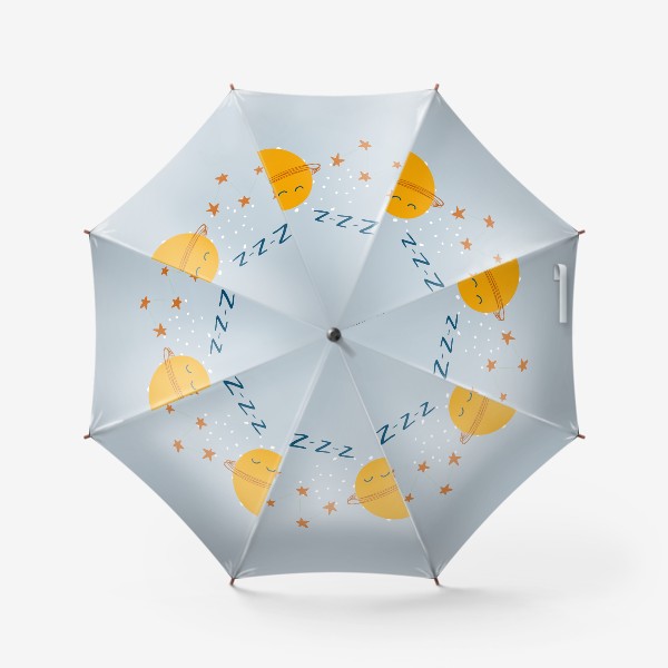 Зонт «Забавный космический принт»