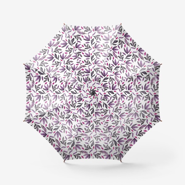 Зонт «Фиолетовые листья»