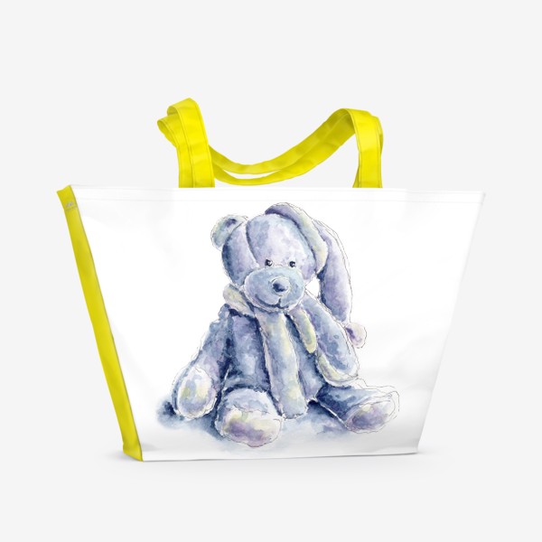 Пляжная сумка «Плюшевый мишка, игрушка»