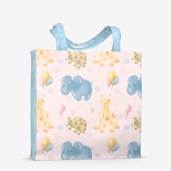 Сумка-шоппер «Милые животные - в подарок для детей»
