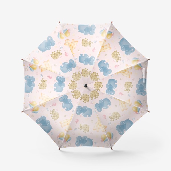 Зонт «Милые животные - в подарок для детей»