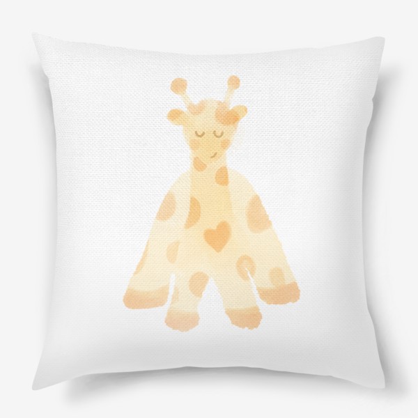 Подушка «Жираф — в подарок для детей»