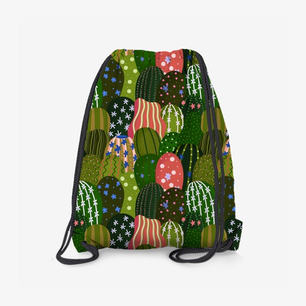 Рюкзак «Разные кактусы»