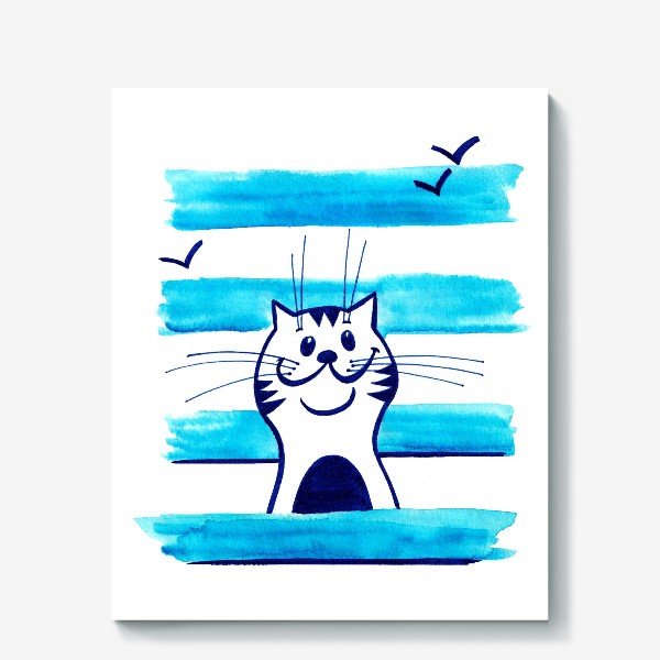 Холст «Морской кот»