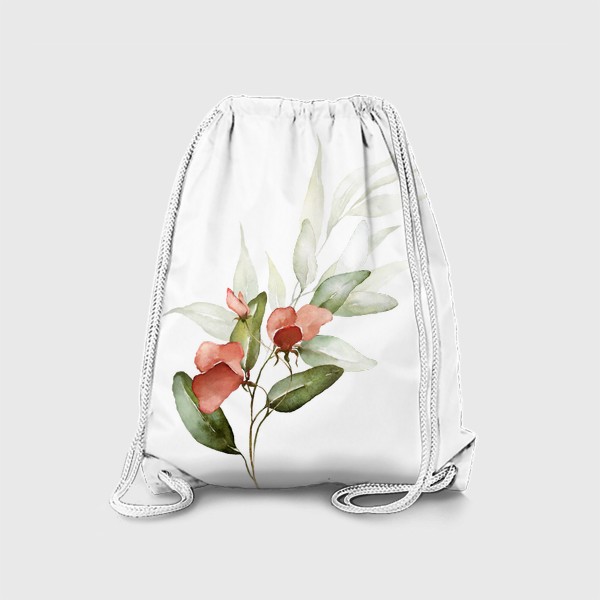 Рюкзак «Акварель букет полевых цветов»