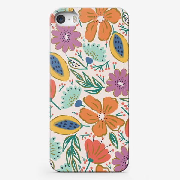 Чехол iPhone «Полевые цветы»