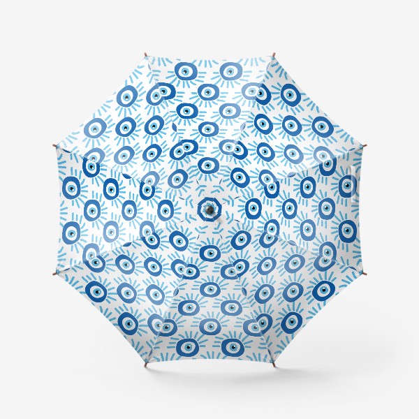 Зонт «Талисман от сглаза "Злой глаз", турецкий символ паттерн»