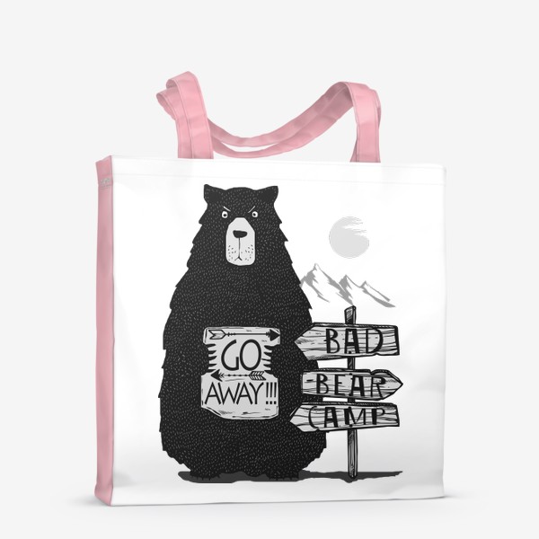 Сумка-шоппер «Плохой Медведь»