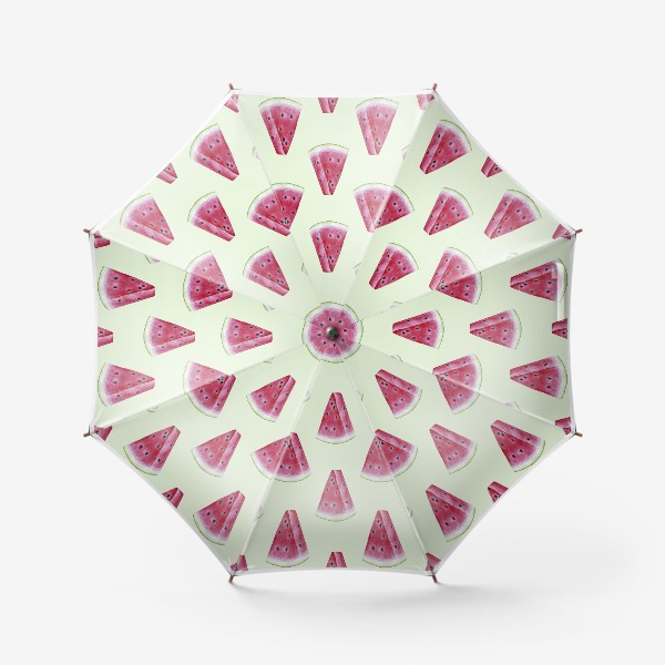 Зонт «Паттерн долька арбуза»