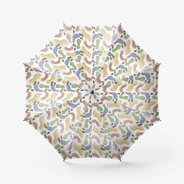 Зонт «Пятна и растения»