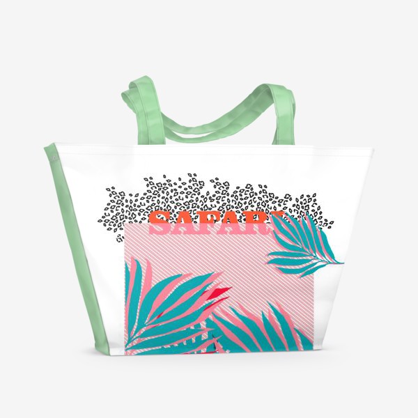 Пляжная сумка «Palm leaves»