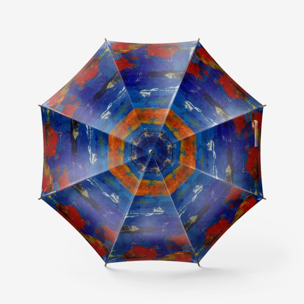 Зонт «Абстракция - модерн - геометрия - яркие краски»