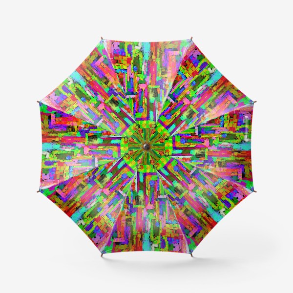 Зонт «Узор фантазийный абстракция разноцветный»