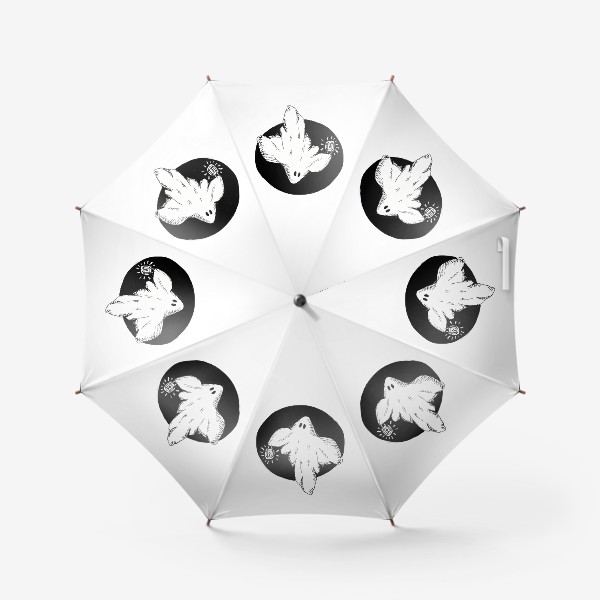 Зонт «Милое привидение с фонариком»