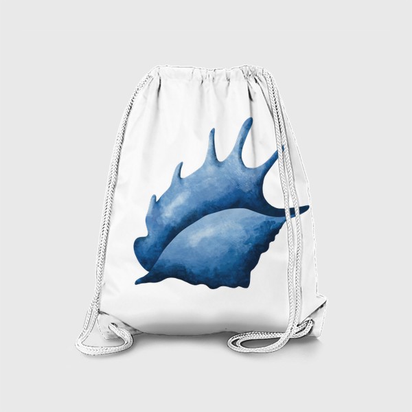 Рюкзак «Синее море в ракушке»