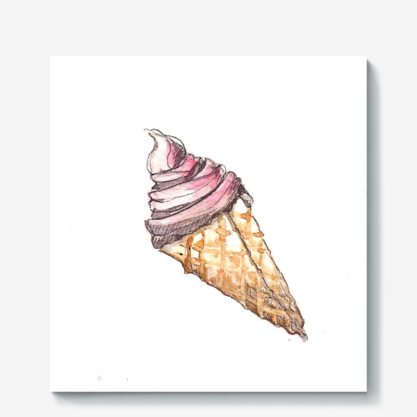 Холст «Мороженое»