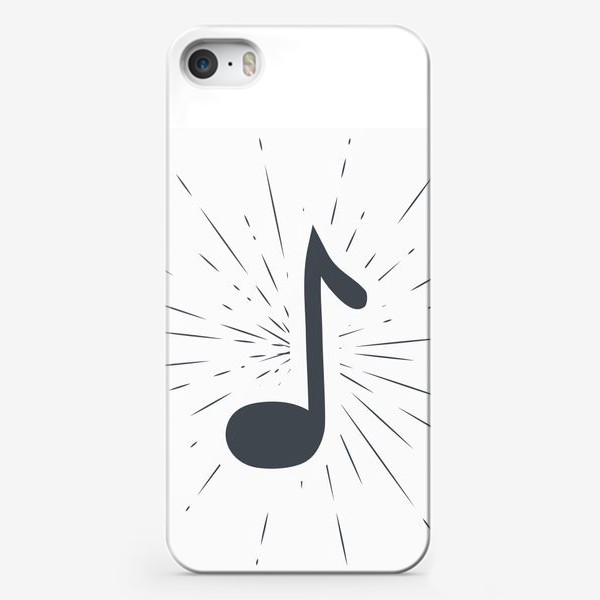 Чехол iPhone «Нота, музыка. Профессия »