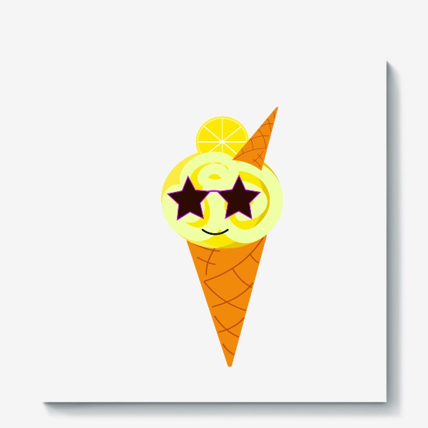 Холст «Лимонное  мороженое»