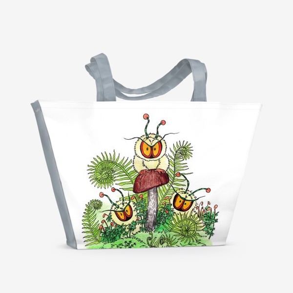 Пляжная сумка «Лесные пикси»