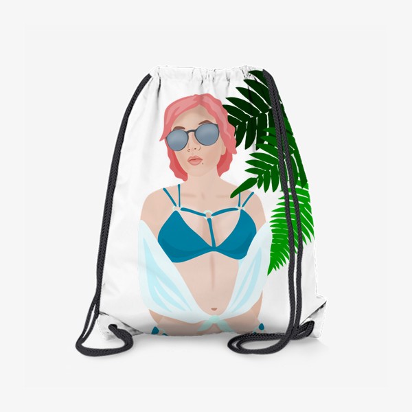 Рюкзак «Девушка на пляже»