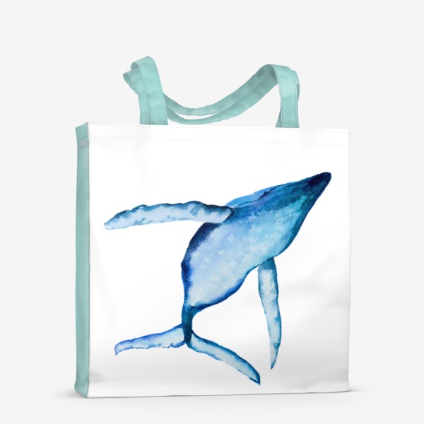 Сумка-шоппер «Синий Кит. Blue Whale»