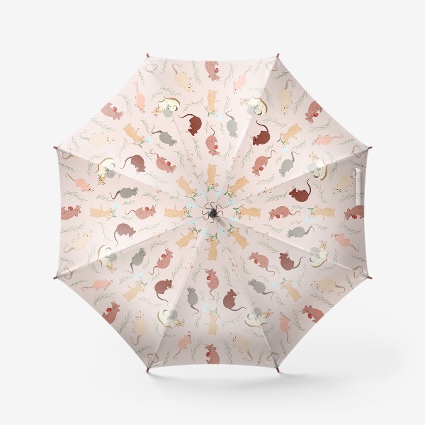 Зонт «Крысы, милые грызуны.»