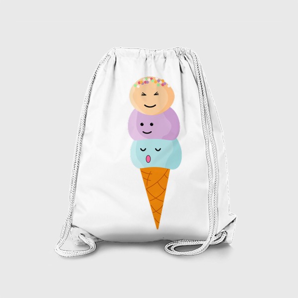 Рюкзак «Веселое мороженое»