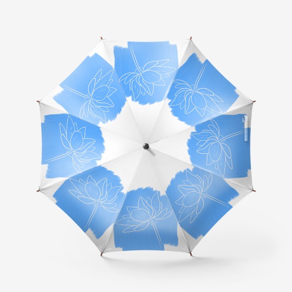 Зонт «Лотос белый»