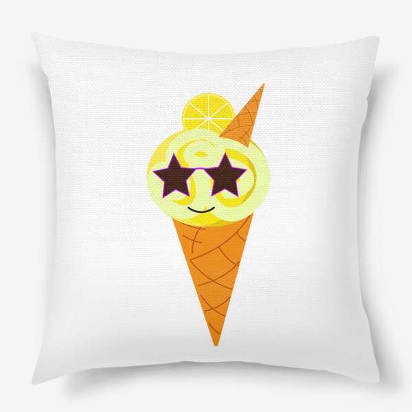 Подушка «Лимонное  мороженое»