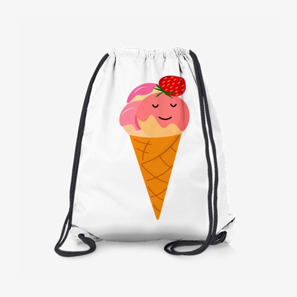 Рюкзак «Клубничное  мороженое»