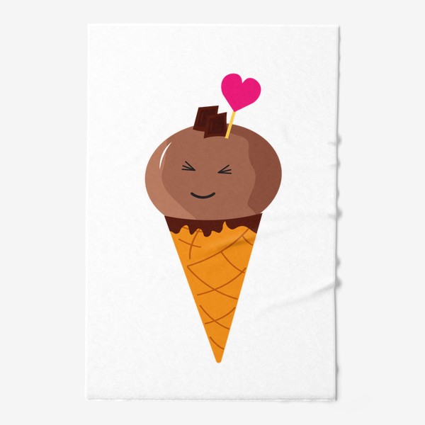 Полотенце «Шоколадное мороженное»