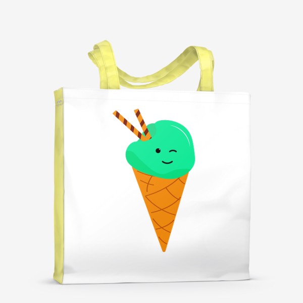 Сумка-шоппер «Веселое мороженое»