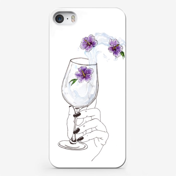 Чехол iPhone «Цветочный всплеск »