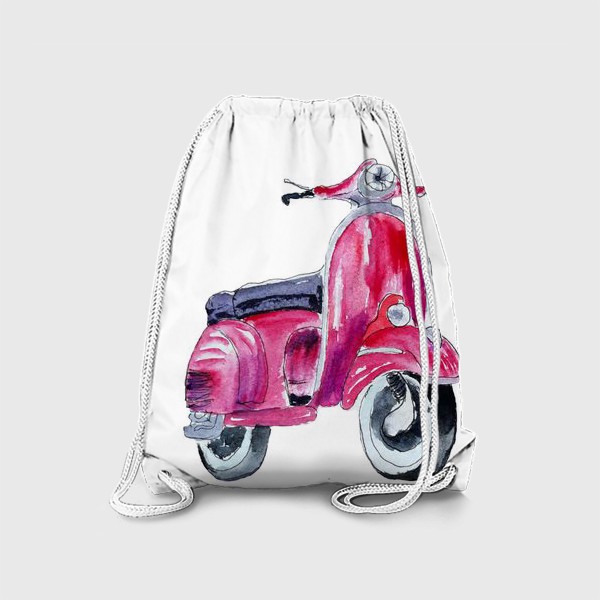 Рюкзак «Розовый мопед»