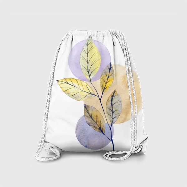 Рюкзак «Веточки абстракция цветы»
