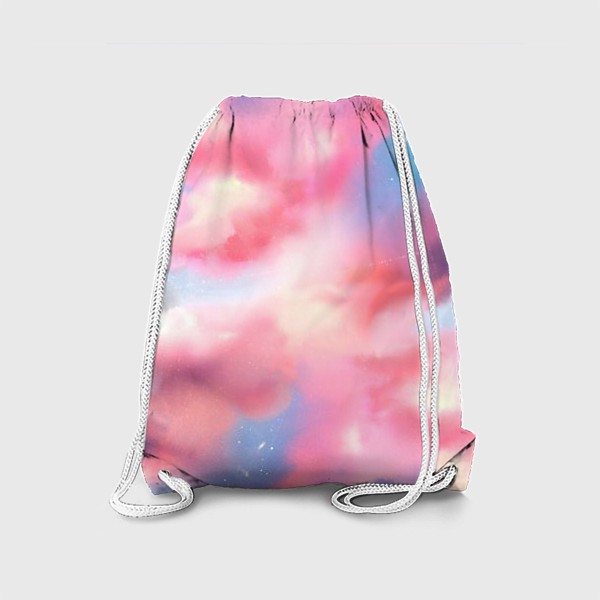 Рюкзак «Розовые облака, небо, звезды»