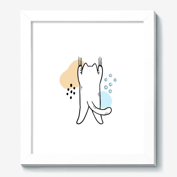 Картина «Сползающий котик (абстракция)»