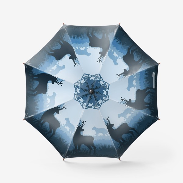 Зонт «лесная жизнь»