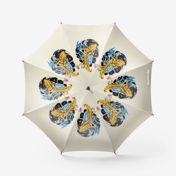 Зонт «Золотая рыба»