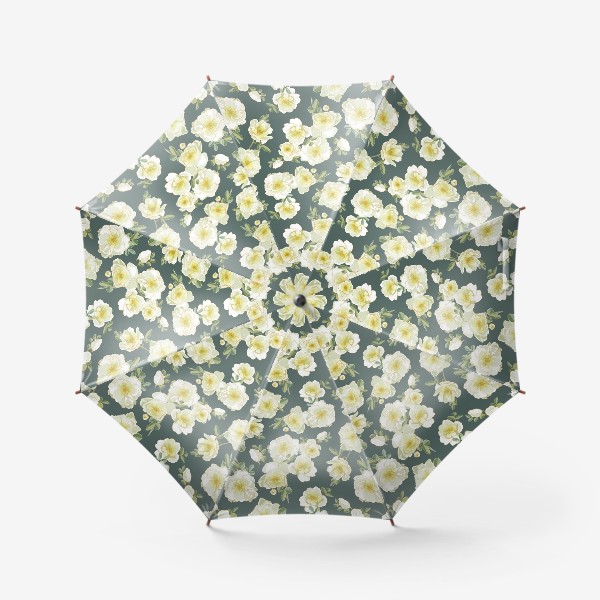 Зонт «Белый шиповник»