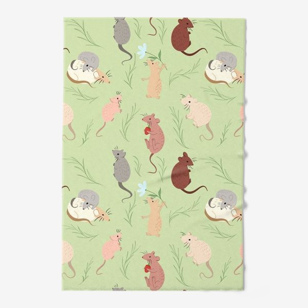 Полотенце «Милые крысы»