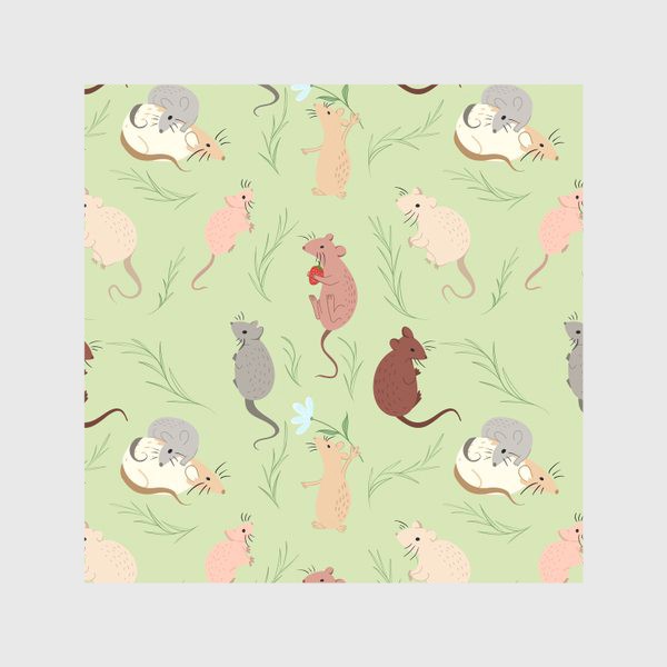 Скатерть «Милые крысы»