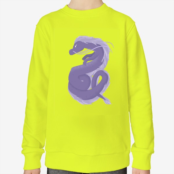 Свитшот «Фиолетовый дракон»