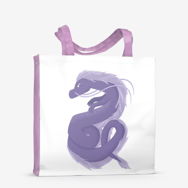 Сумка-шоппер «Фиолетовый дракон»