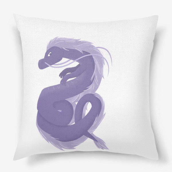 Подушка «Фиолетовый дракон»