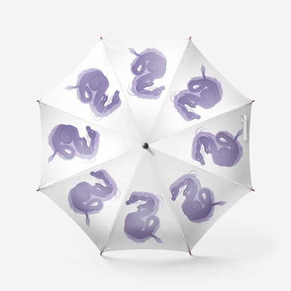 Зонт «Фиолетовый дракон»