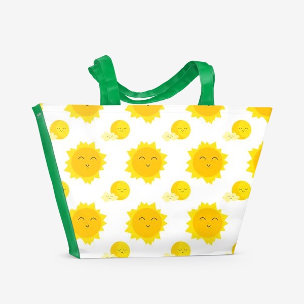Пляжная сумка «Солнечный паттерн»