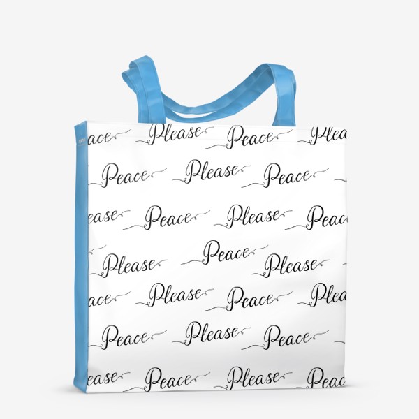 Сумка-шоппер «Peace please. Мирный протест»