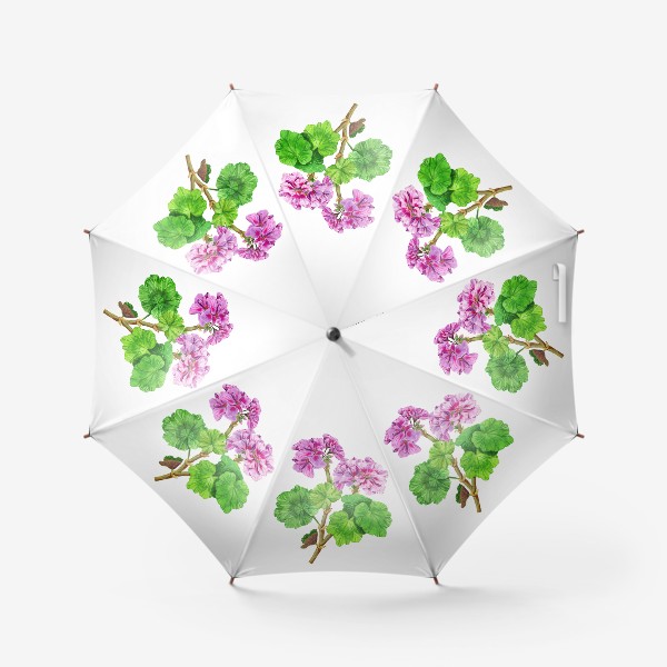 Зонт «Розовая Герань»