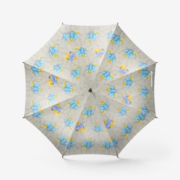 Зонт «Коты в шарфах»